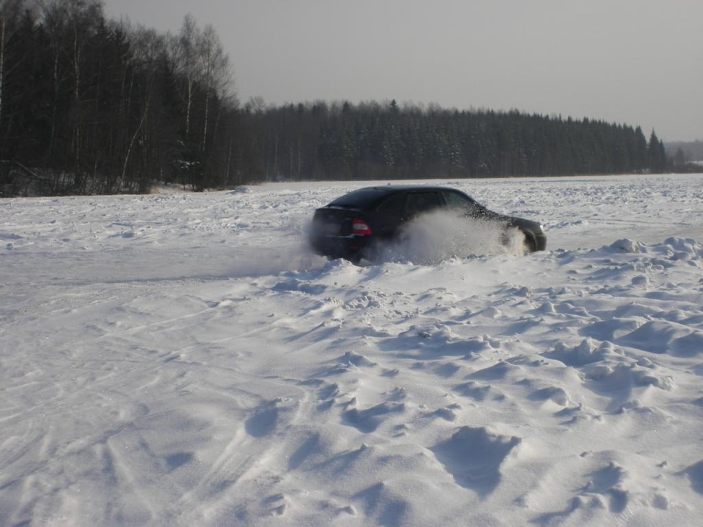 ПриорО мобиль на зимнем спринте