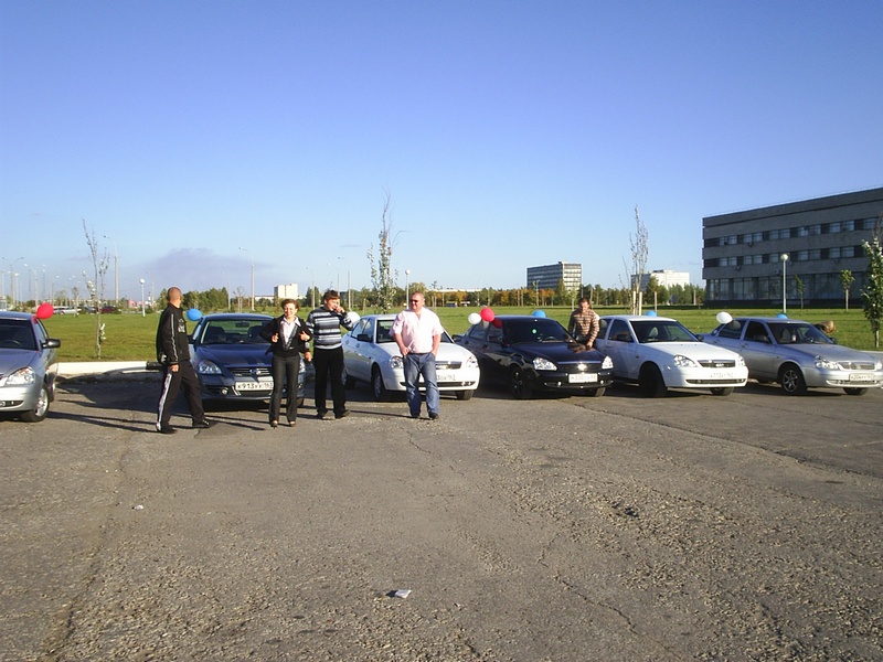 Автопробег в Тольятти 27.09.09 - Фото галерея Лада Приора Клуба | Lada Priora Club