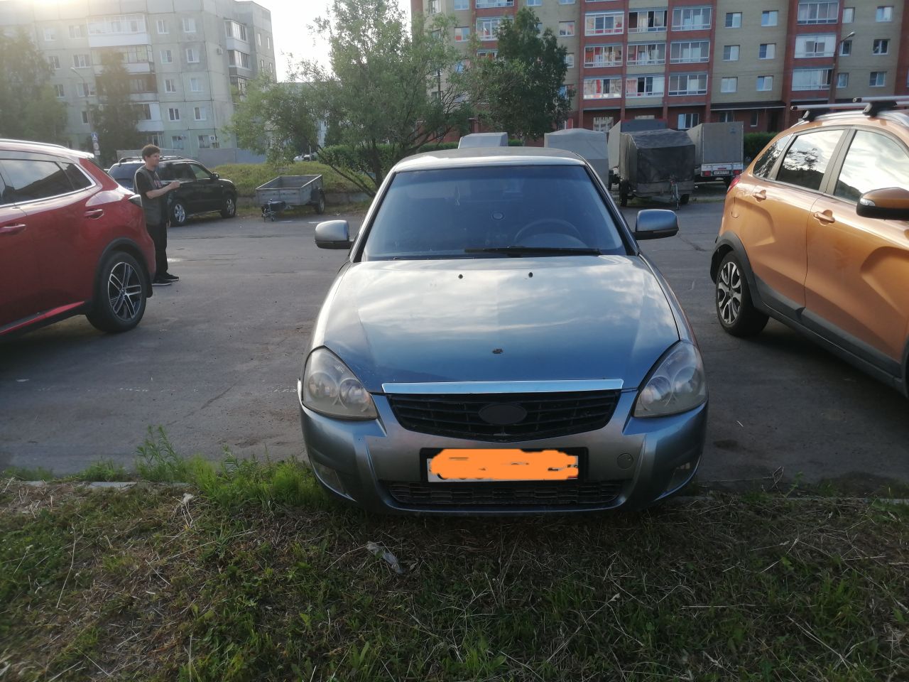 Приора 1 Седан  фас