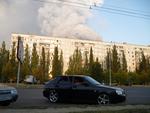 в Тольятти горит лес!
