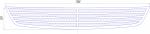 Чертеж решетки радиатора Приоры