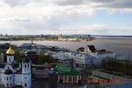 Нижний Новгород. Место впадения Оки в Волгу