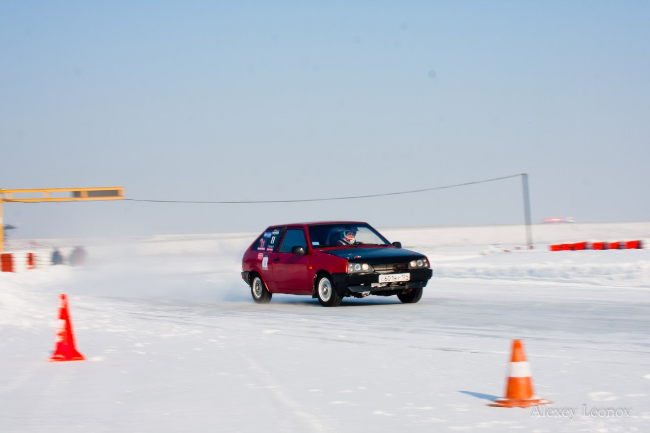 Гонки в Красноярске 19/02/2012