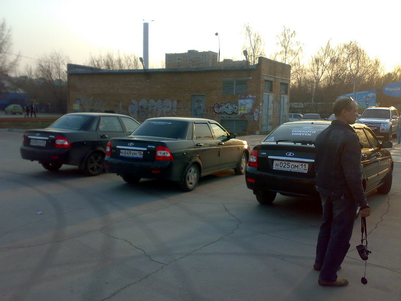 Встреча приороводов.Тольятти 27.04.09 - Фото галерея Лада Приора Клуба | Lada Priora Club