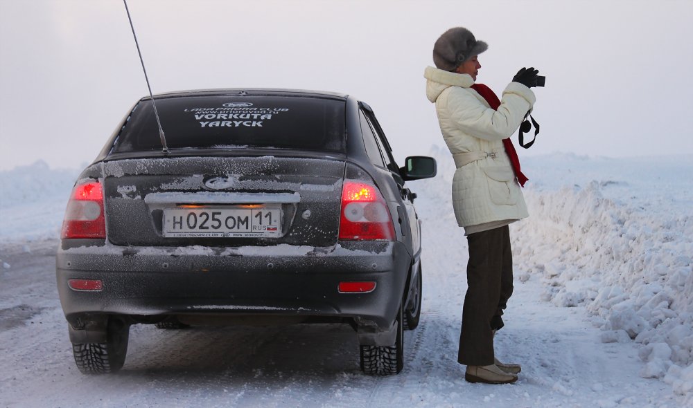 Фоткаем оленеводов